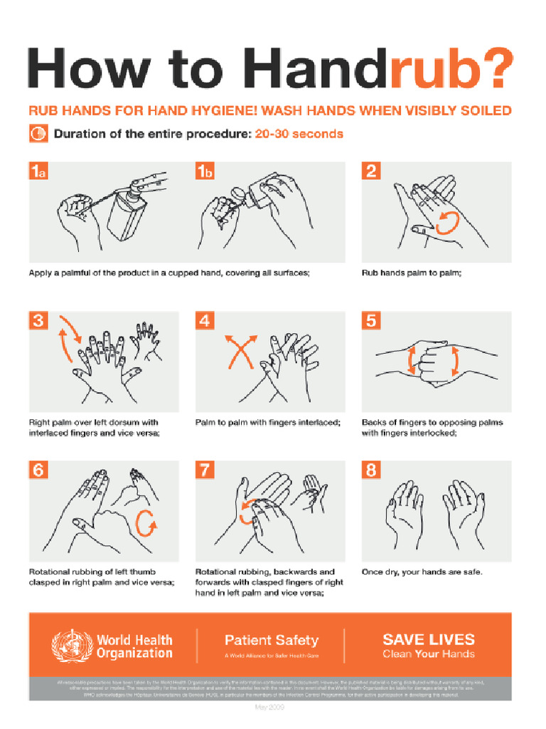 Hand Washing | PDF