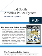 North and South America Police System