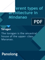 Different Types of Architecture in Mindanao 2