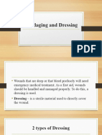 Bandaging and Dressing Grade 9 Health
