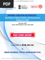 Post Event Report of National Conclave On Sportech