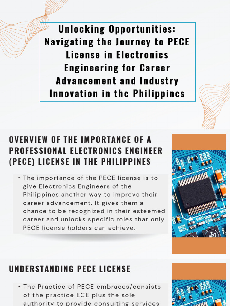 Unlocking Opportunities Navigating The Journey To PECE License in ...