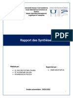 Rapport Des Synthèses