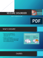Seizure Disorder