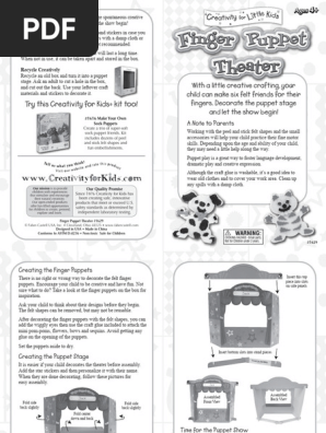 1629 Finger Puppet Theater