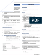 MLSP2 Module 1 Infection Control