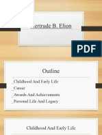 Gertrude B. Elion Presentation