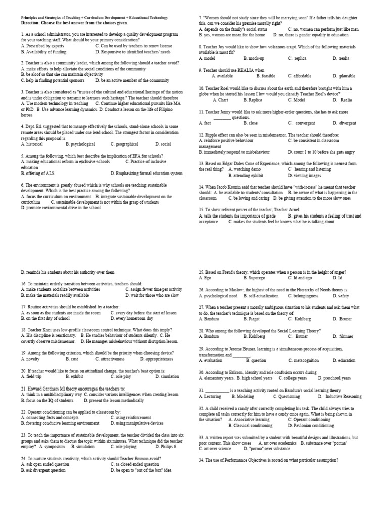 Principles And Strategies Of Teaching Ppt