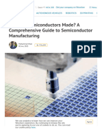 How Are Semiconductors Made - A Comprehensive Guide To Semiconductor Manufacturing