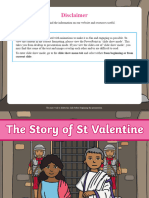 T T 26246 Eyfs The Story of Saint Valentine Powerpoint Ver 3