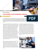Article Summit Food Safety in The Hospitality Industry