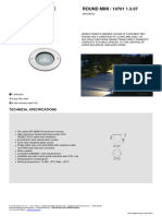 ROUND MINI / 10701 1.3.07: Technical Specifications