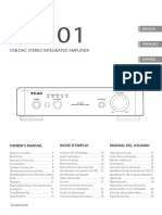 Usb Dac Stereo Integrated Amplifier: English