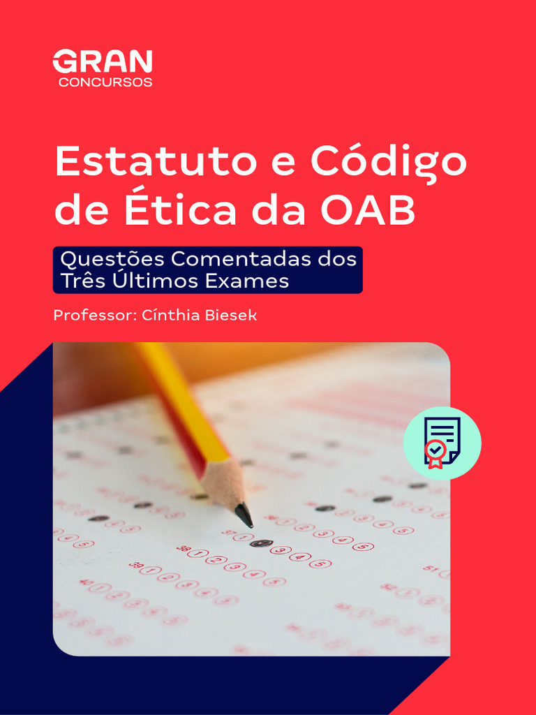 E-Book Estatuto e Código de Ética Da OAB | PDF | Advogado | Esfera pública