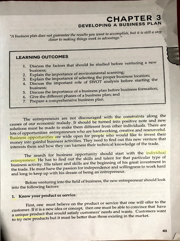 ENTREPRENEURSHIP - Chap 3 | PDF | Entrepreneurship | Taxes