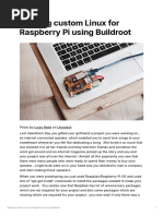 Building Custom Linux For Raspberry Pi Using Buildroot