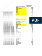 Fixed Assets Import