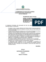 Governo Do Estado Do Rio de Janeiro Conselho Estadual de Educação