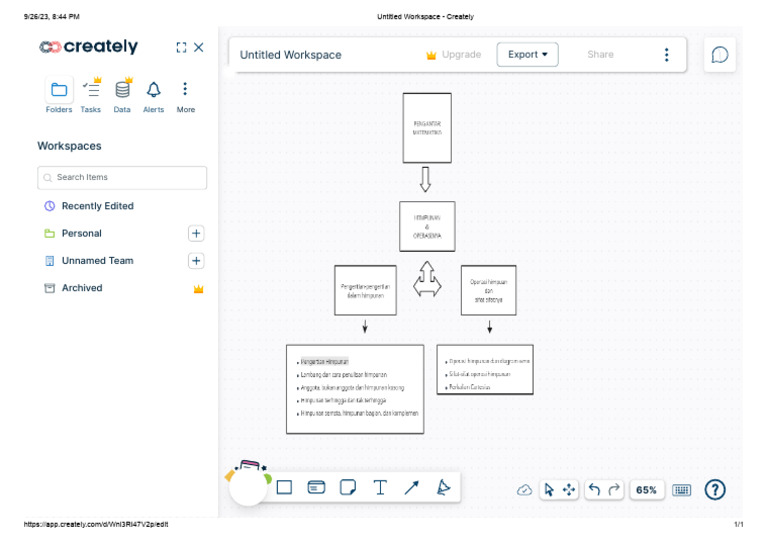 Untitled Workspace - Creately | PDF