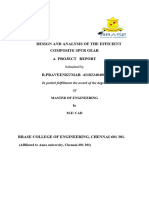 Design and Fabrication of The Efficient Composite Spur Gear