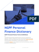 NGPF Personal Finance Dictionary