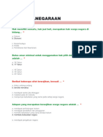 Soal UTS KEWARGANEGARAAN