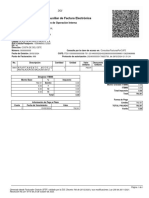 Comprobante Auxiliar de Factura Electrónica