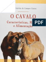 Resumo o Cavalo Caracteristicas Manejo e Alimentacao Andre Galvao de Campos Cintra