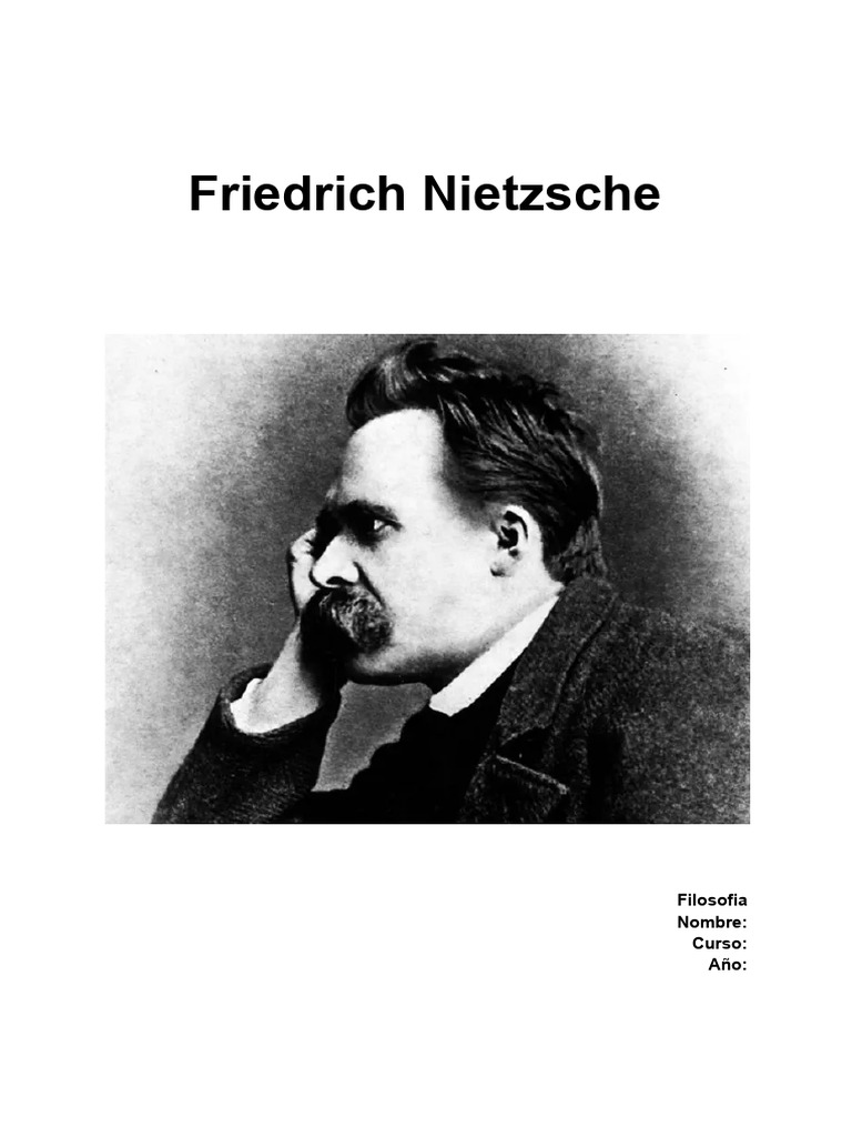 Filosofía de Friedrich Nietzsche | PDF | Friedrich Nietzsche | Verdad