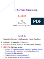 Electronic Ciriuct Simulation LTspice Softwer