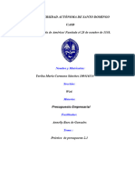 Tarea 2.1 Práctica Presupuesto.