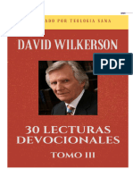 30 Lecturas Devocionales de David Wilkerson TOMO 3