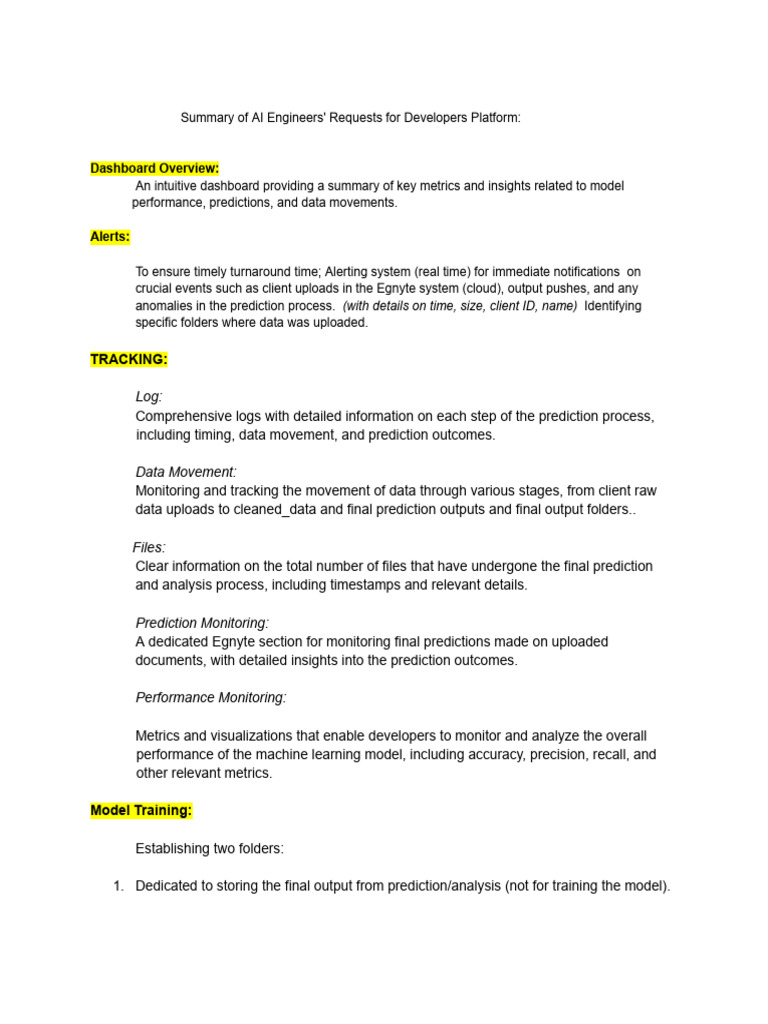 Developers Platform Requirements | PDF | Business