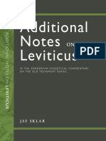 00 Leviticus Additional Notes Book