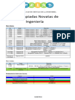 3 Olimpiadas Novatas de Ingenieria