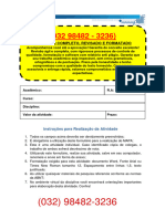 Resolução - (032 98482 - 3236) - m.a.p.a - Bedu - Atividade Física e Qualidade de Vida - 51- 2024