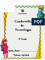 Cuadernillo Tecnolog - 4°