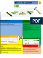Tarjeta Segura de Herramientas y Equipos - Martillo y Mazo