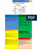 TARJETA SEGURA DE HERRAMIENTAS Y EQUIPOS STUP - LLaves Ajustables