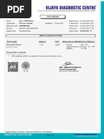 Post Lunch Glucose: Test Report Mrs. A Kalpana 56 Years / Female