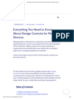 Everything You Need To Know About Design Controls For Medical Devices