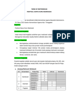 Term of Refference - Festival Karya Meqr - Revisi