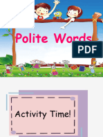 Polite Words Activity