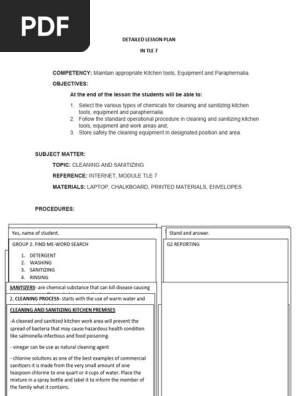 DETAILED LESSON PLAN 