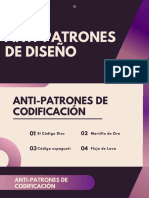 ANTI-PATRONES de Diseño