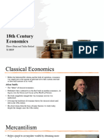 18th Century Economics