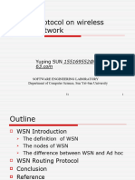 Routing Protocol On Wireless Sensor Network