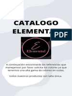 Catálogo Elemental