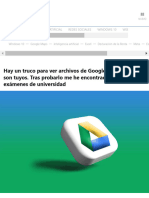 Hay Un Truco para Ver Archivos de Google Drive Que No Son Tuyos. Tras Probarlo Me He Encontrado Hasta Exámenes de Universidad