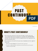 Past Continuous